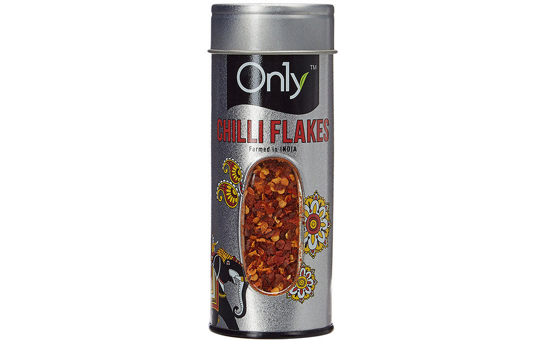 Only Chilli Flakes    Container  50 grams